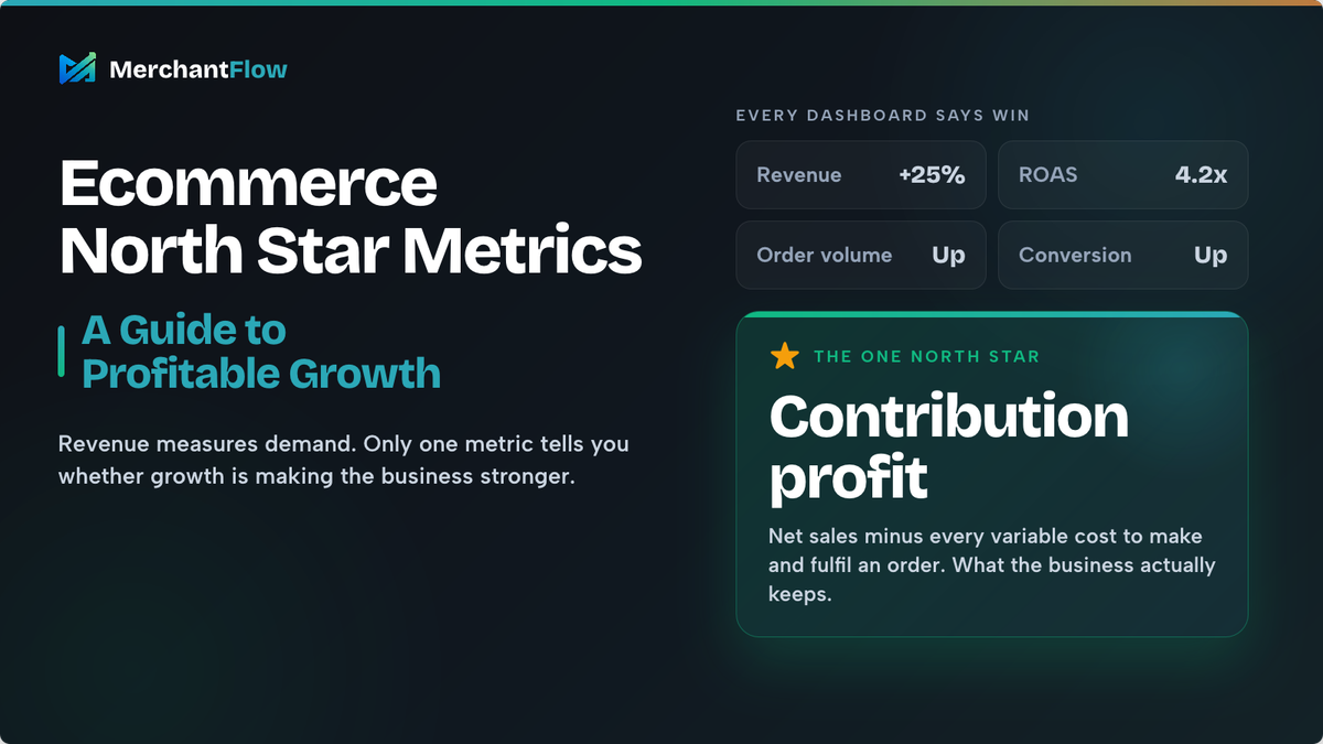 Ecommerce North Star Metrics: A Guide to Profitable Growth