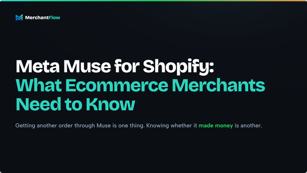Meta Muse for Shopify: what ecommerce merchants need to know about AI orders and whether they make money