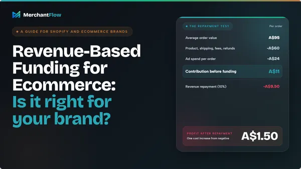 Revenue-Based Funding for Ecommerce: Is It Right for Your Brand?